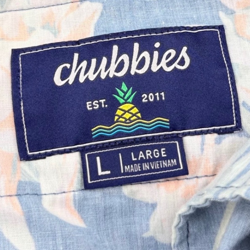 Chubbies Performance Everyday Pants Mens Large Blue Stretch Excellent - Picture 3 of 10